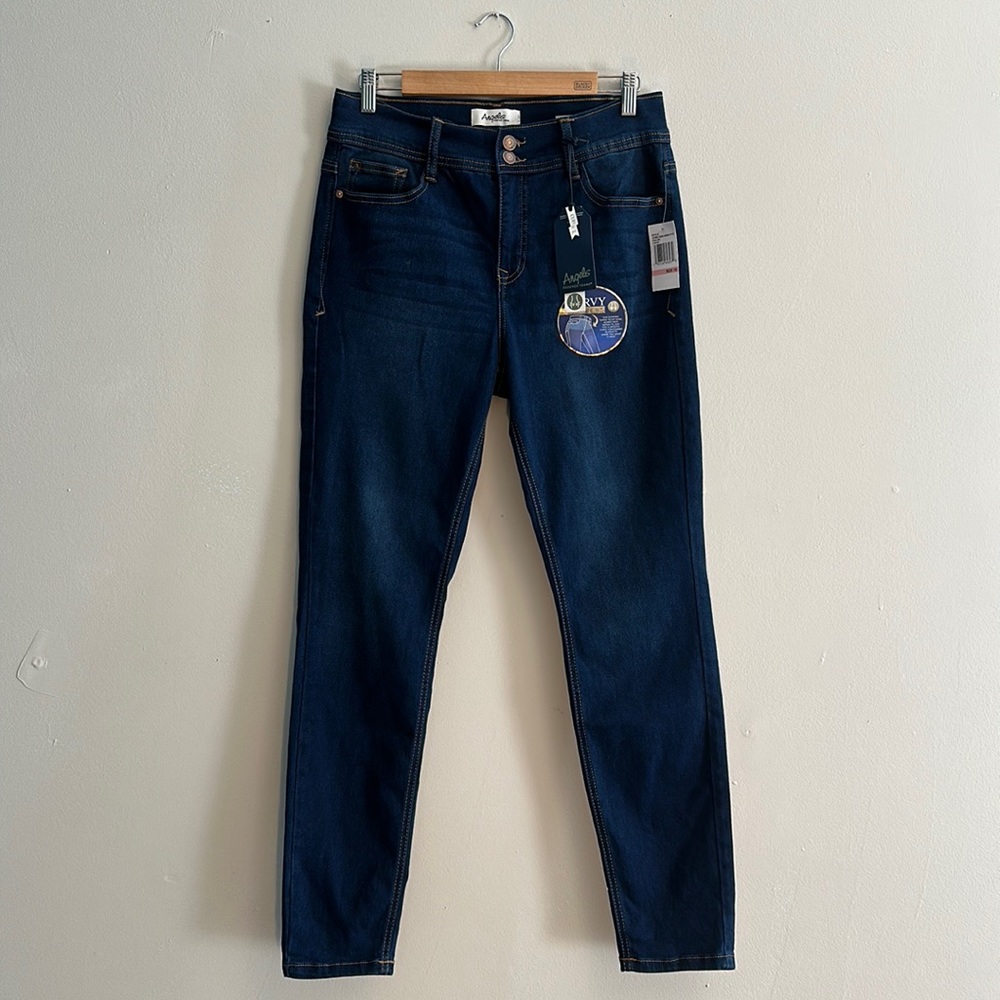NWT Angels Forever Young curvy skinny jeans size 10